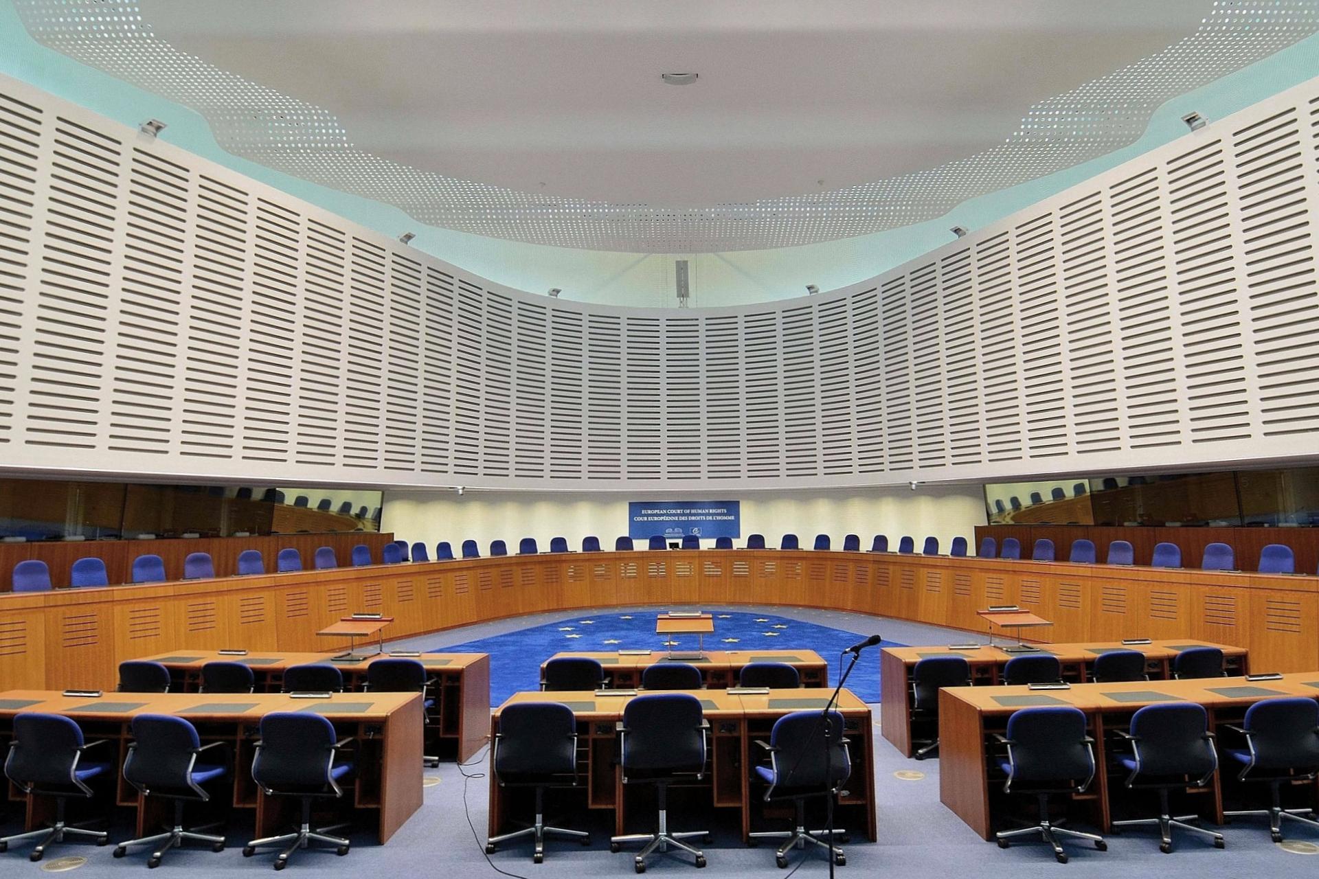 Courtroom of the European Court of Human Rights