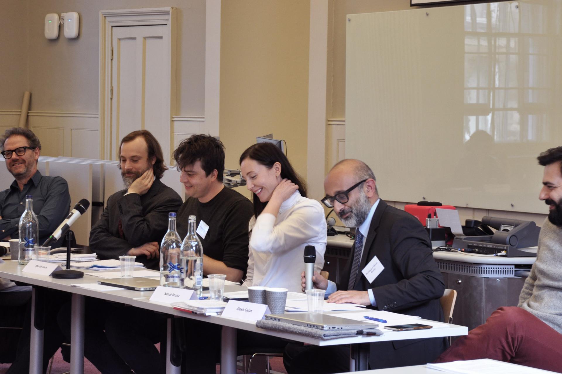 Picture of panel discussion