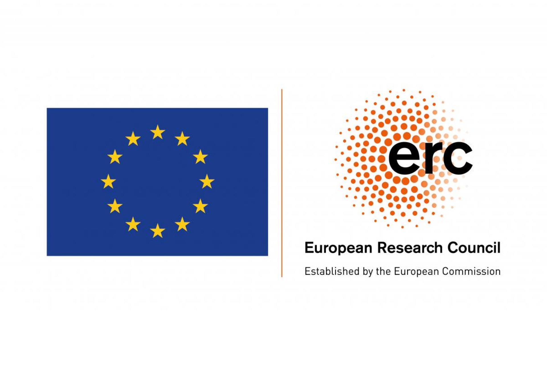 ERC logo with EU flag