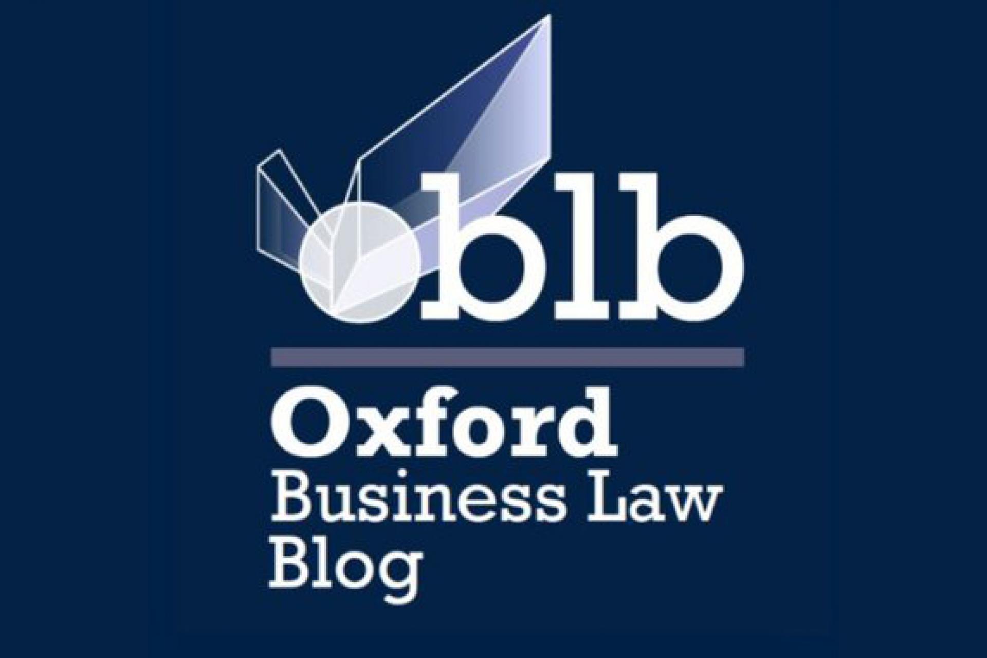 Oxford Business Law Blog logo