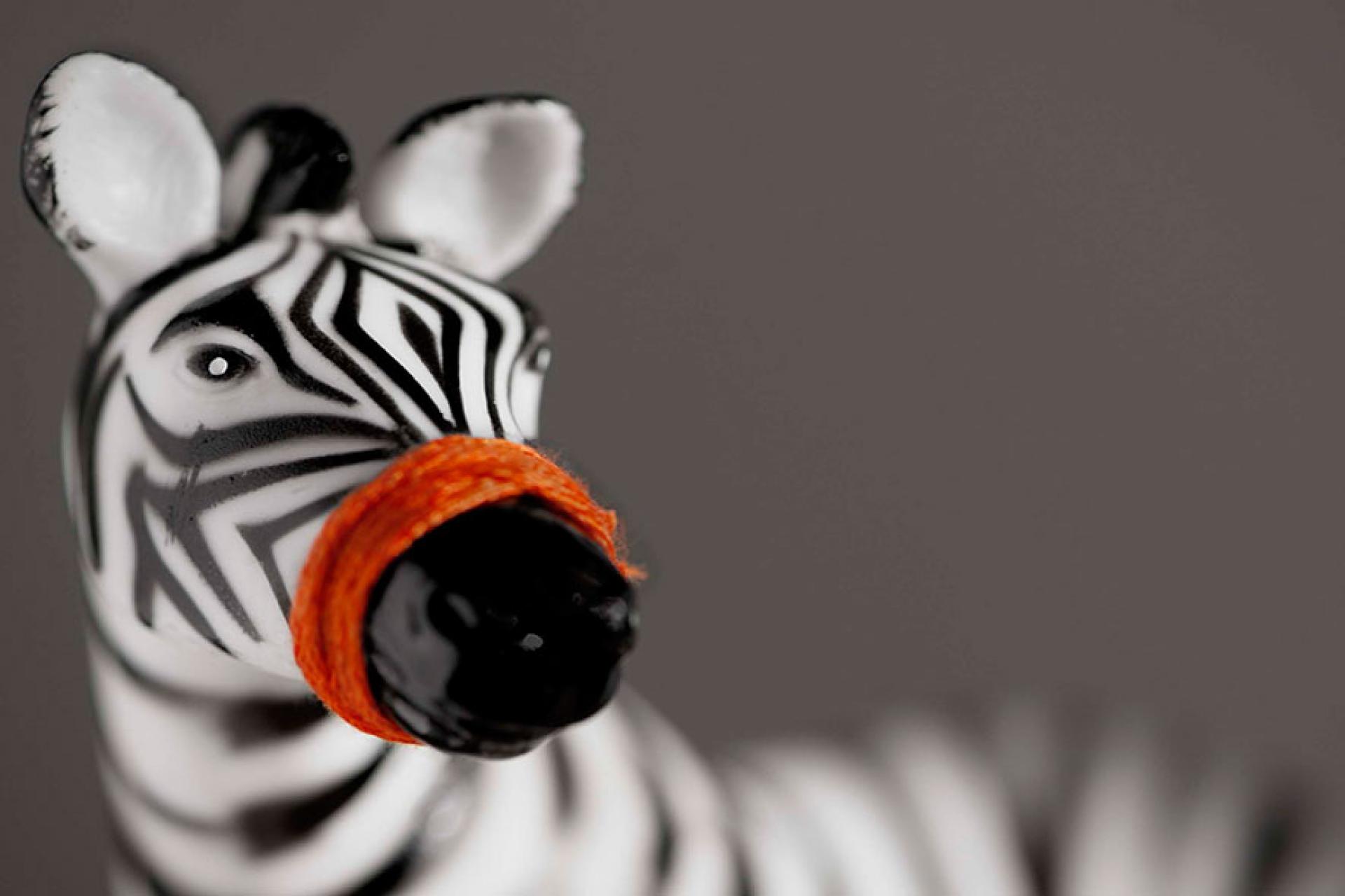 Zebra figurine