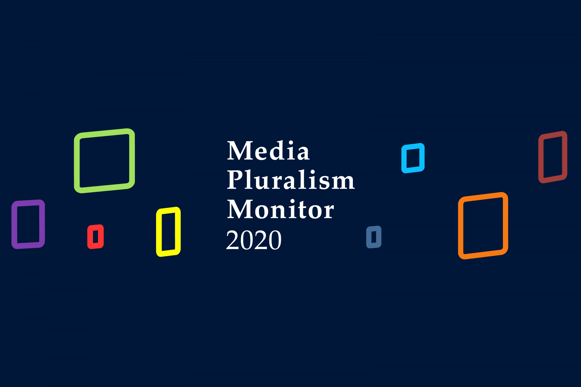 Media Pluralism Monitor 2020 banner