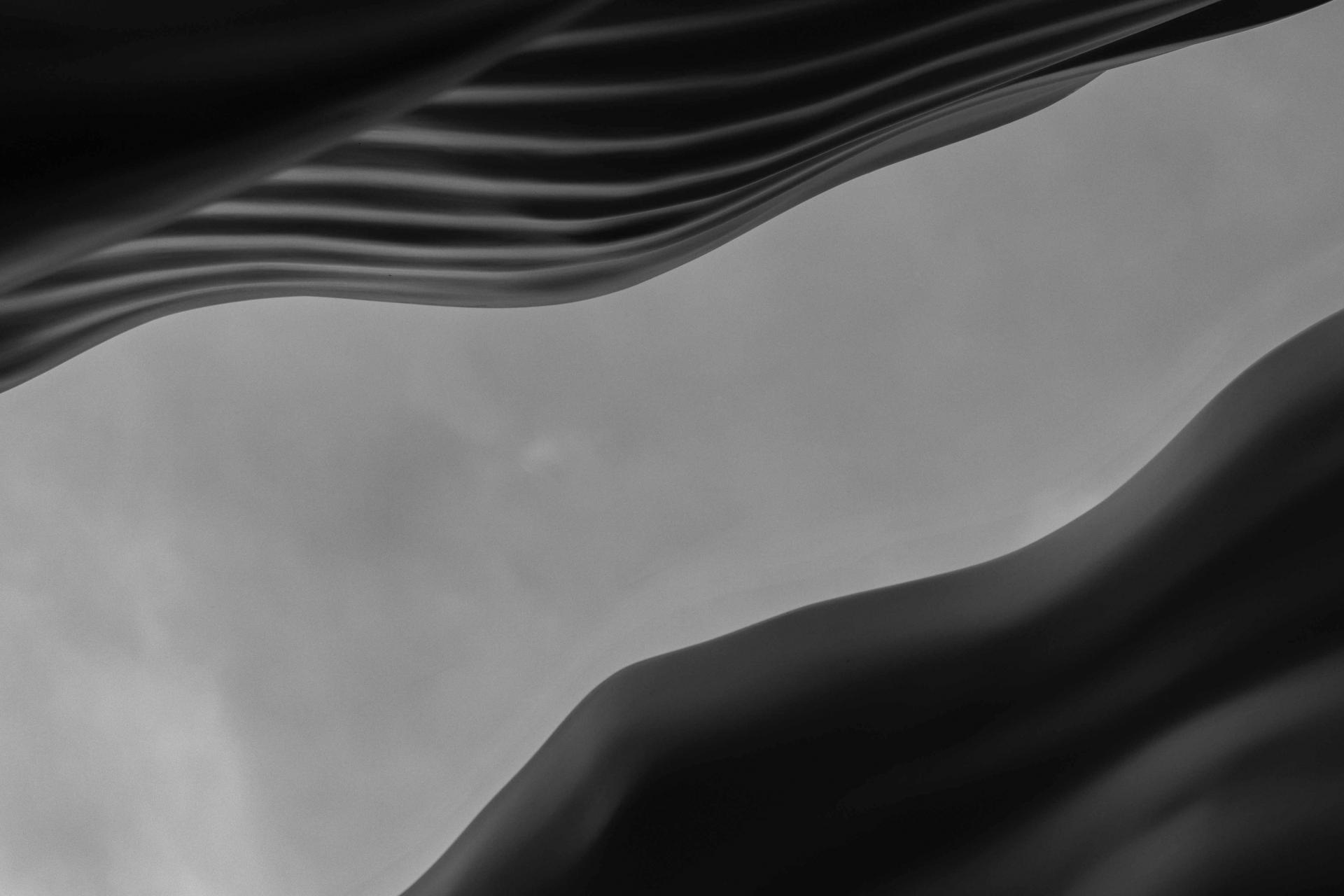 Black and white abstract image