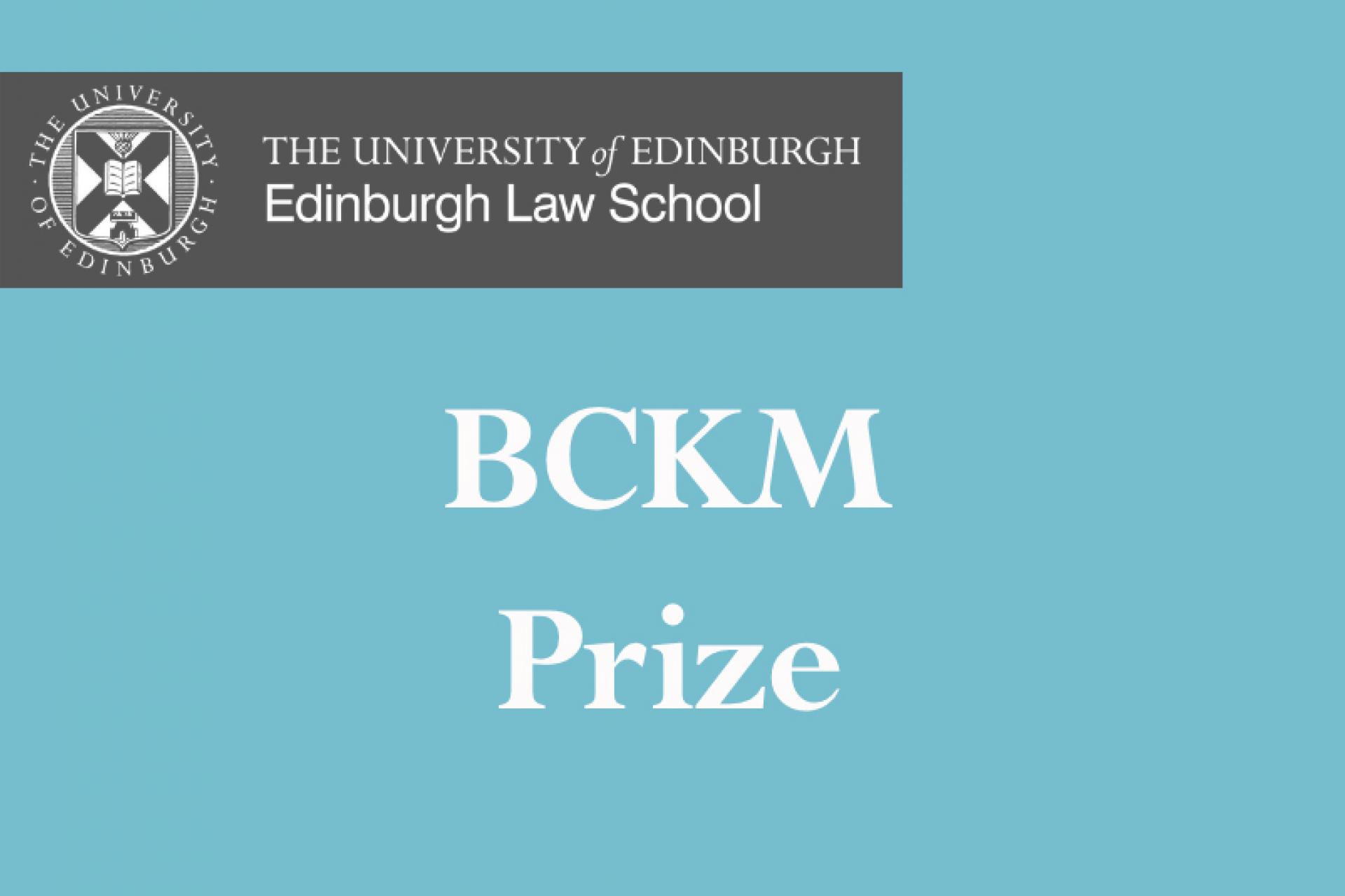 BCKM Prize