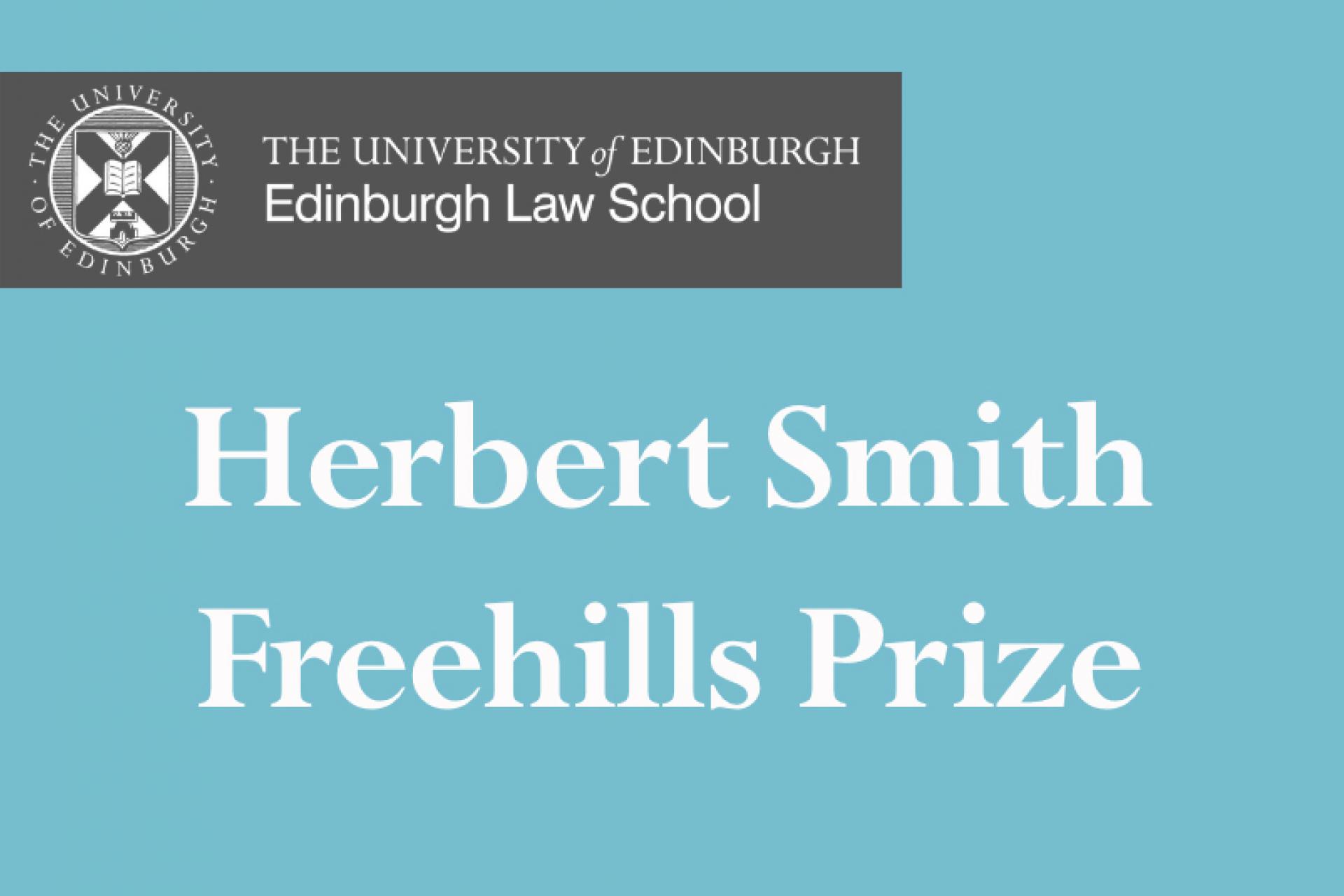 Herbert Smith Freehills Prize