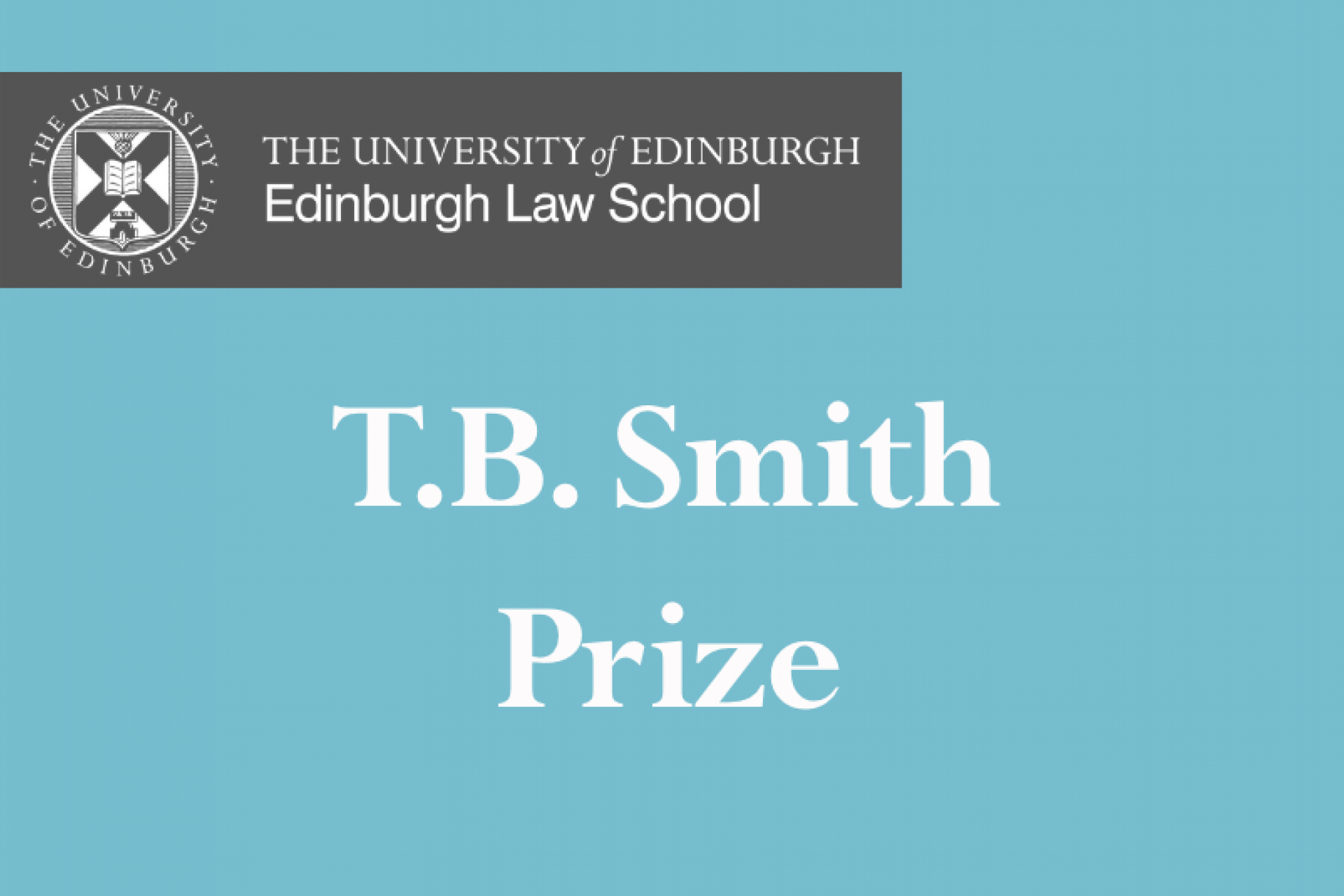 TB Smith Prize