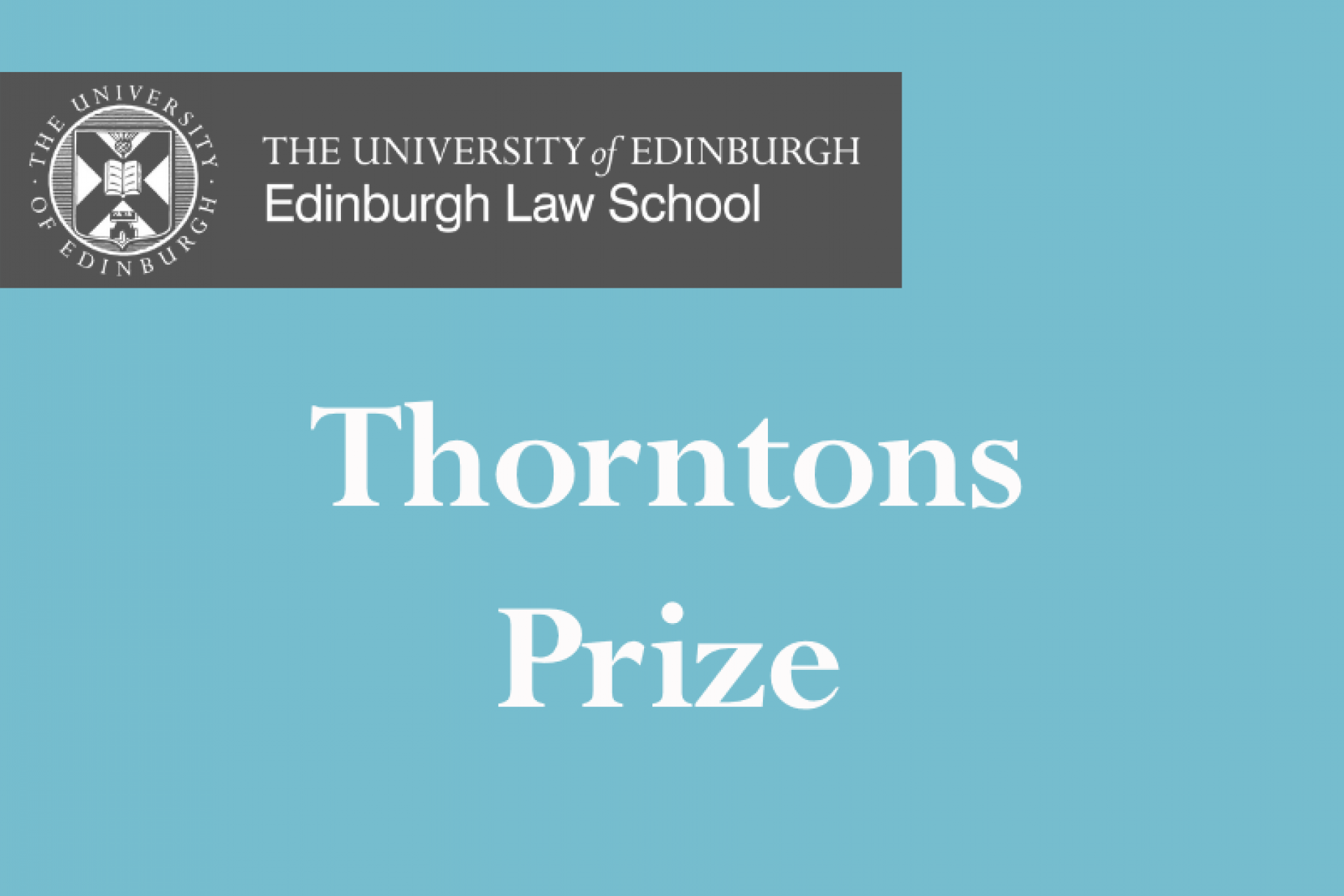 Thorntons Prize