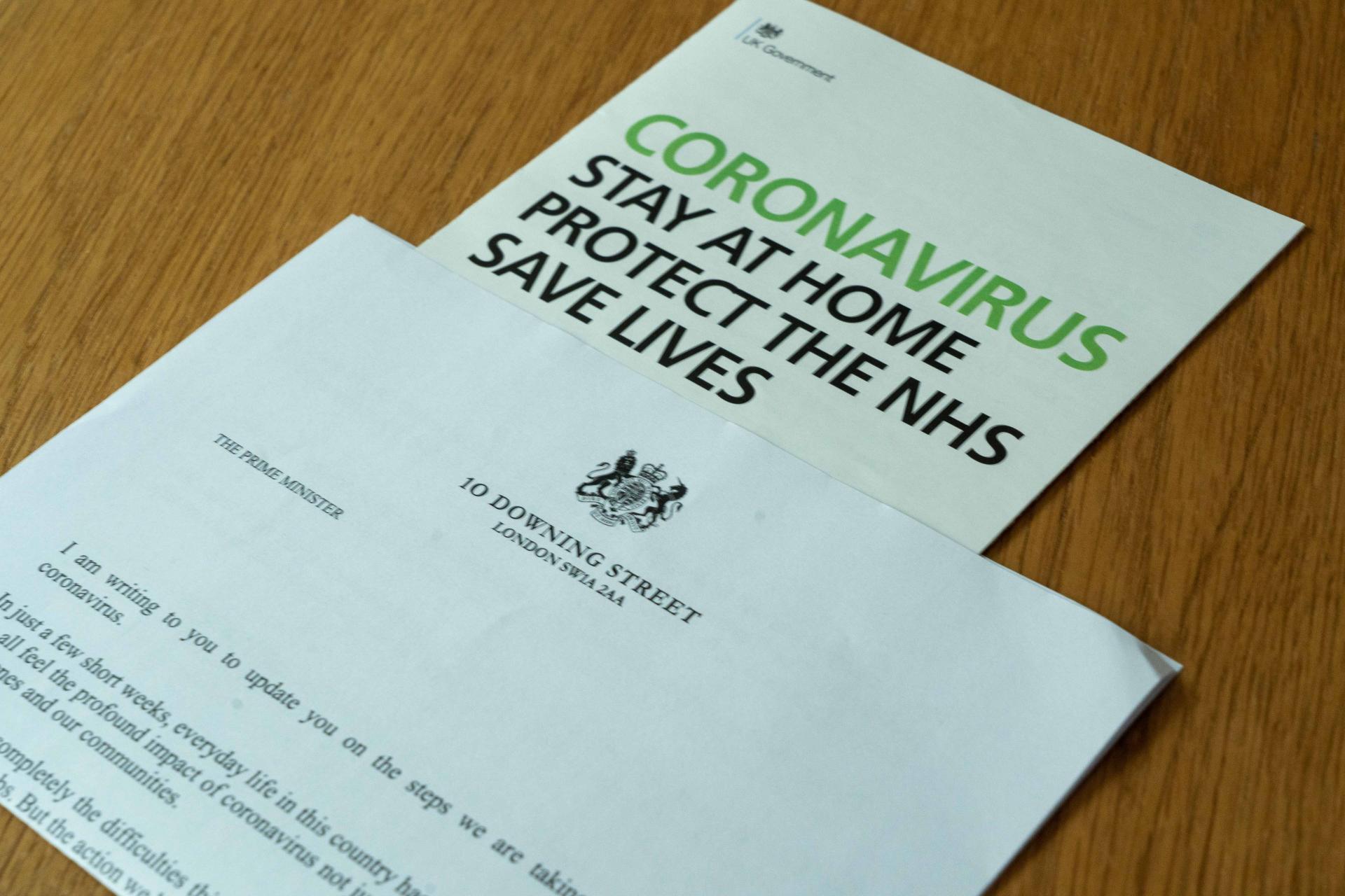 Coronavirus, Stay at Home, Protect the NHS, Save Lives