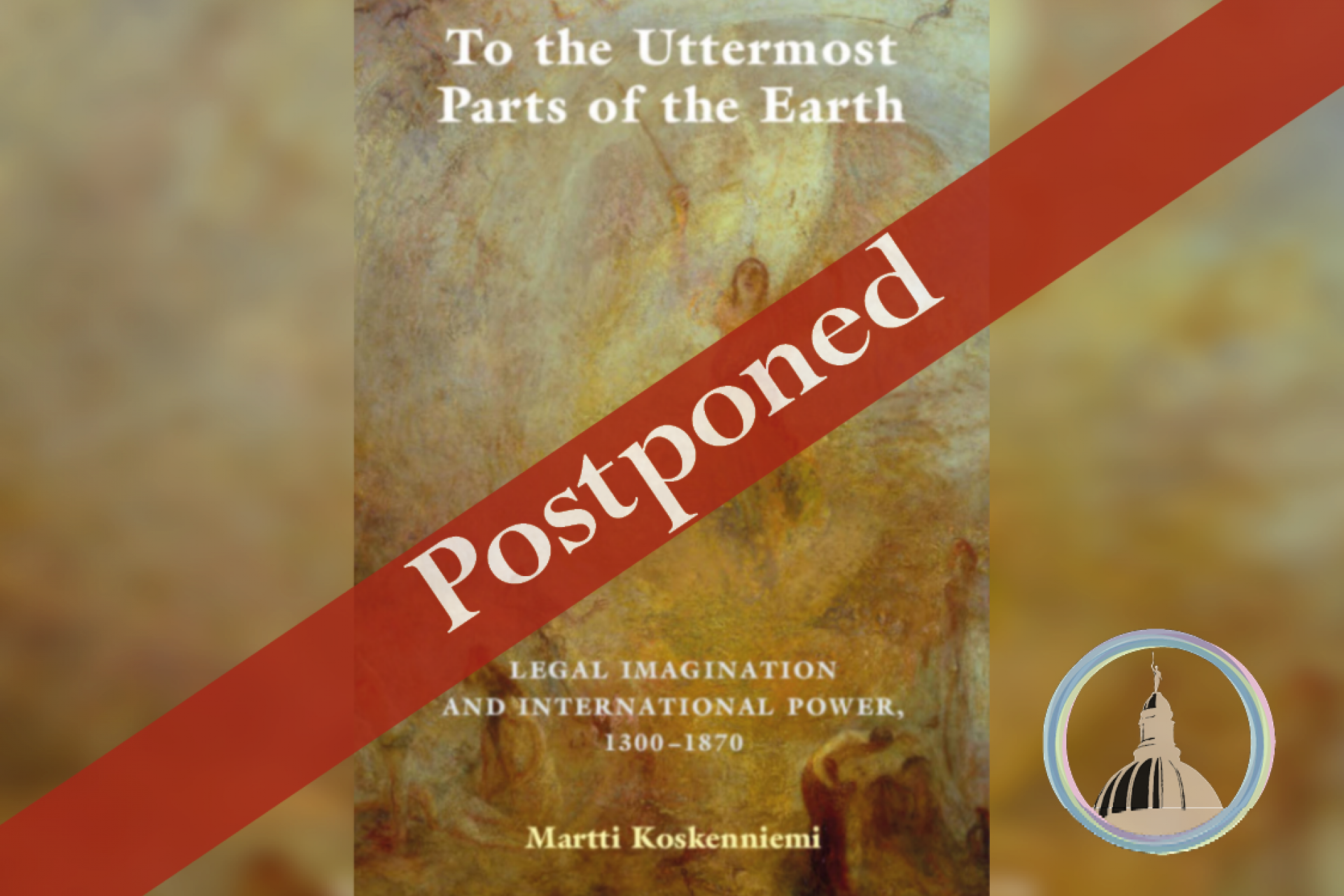 Book Cover and title - Postponed