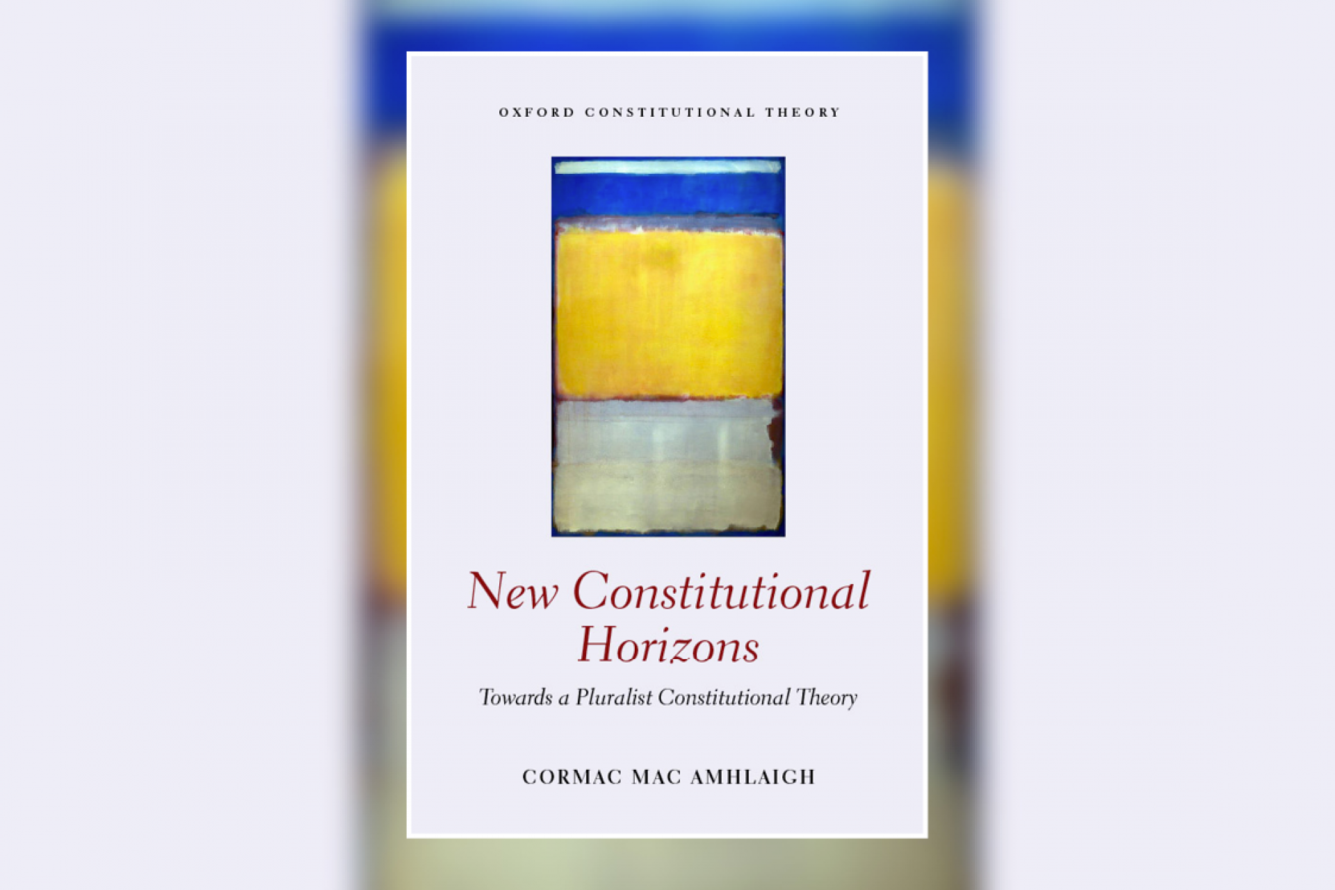 Book cover and title