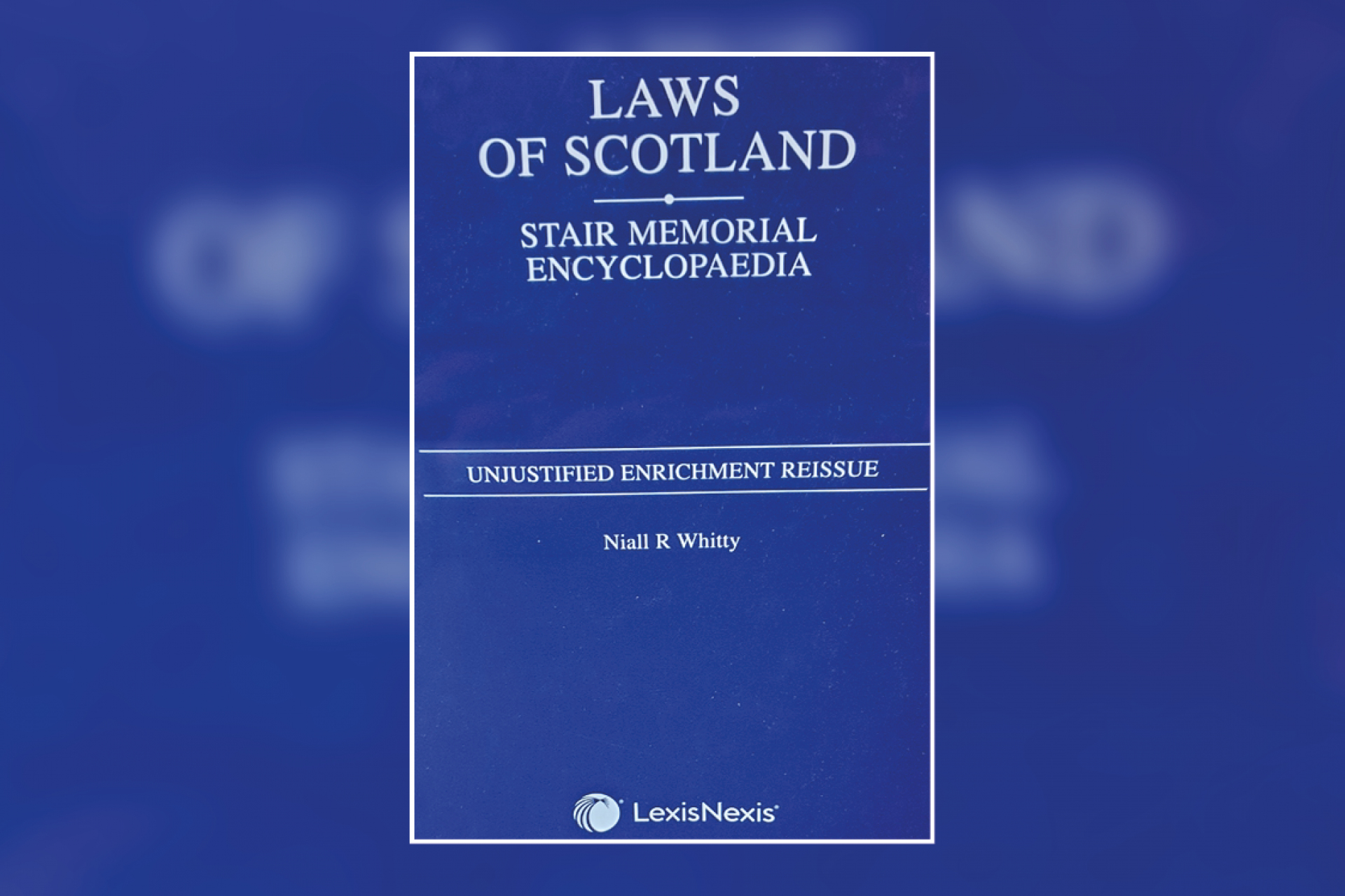 Book cover and title