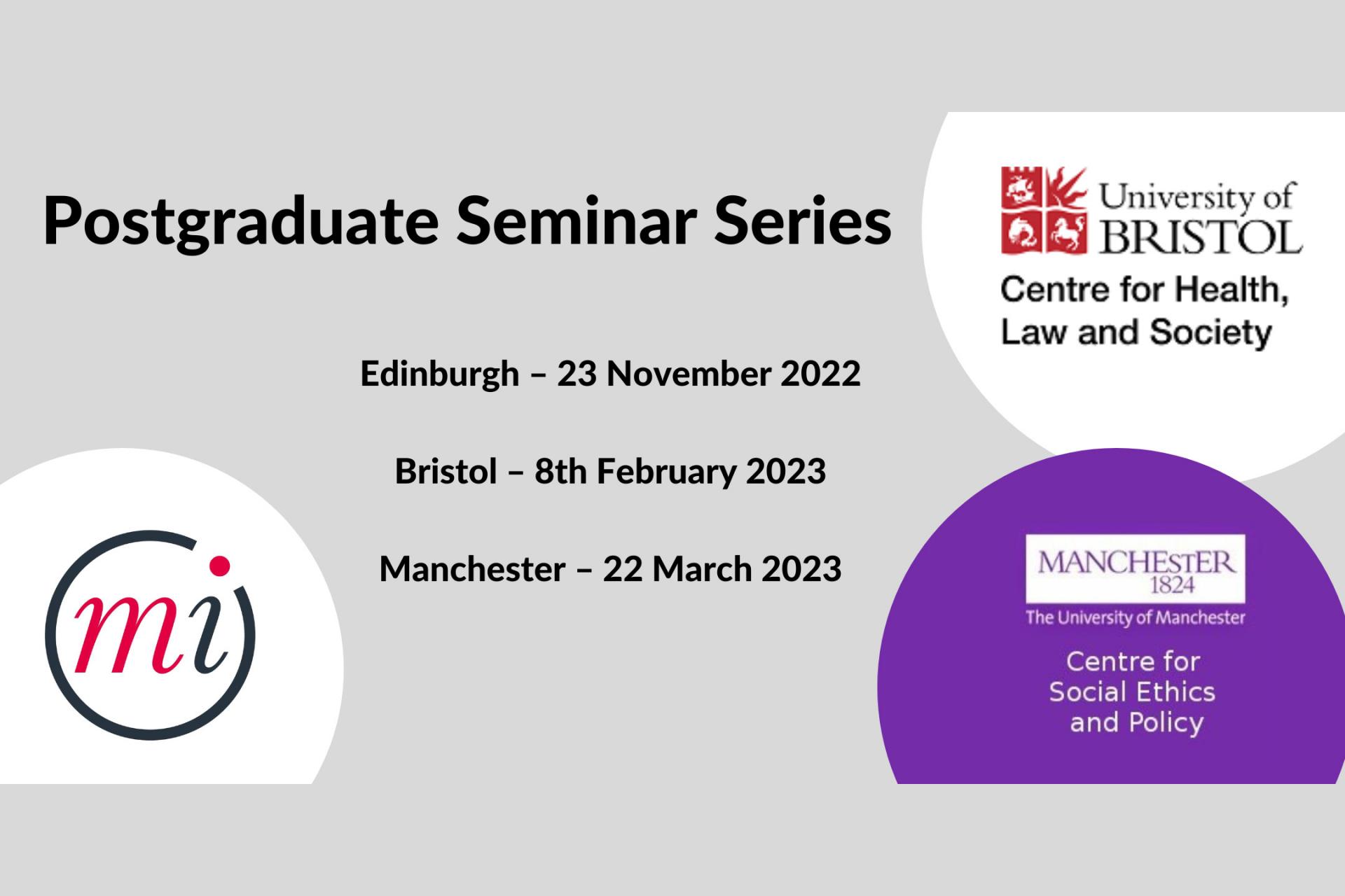 Postgraduate Seminar Series