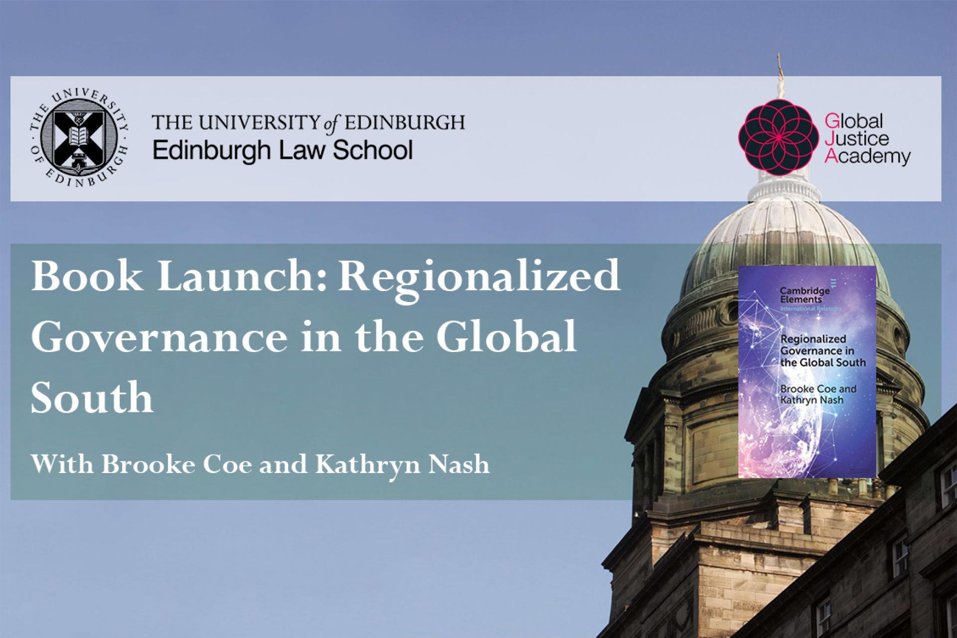 Book Launch: Regonalised Governance in the Global South with Brooke Coe and Kathryn Nash