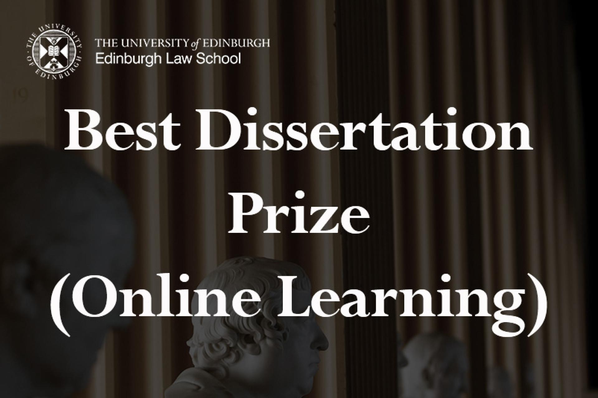 Best Dissertation Prize (Online Learning)