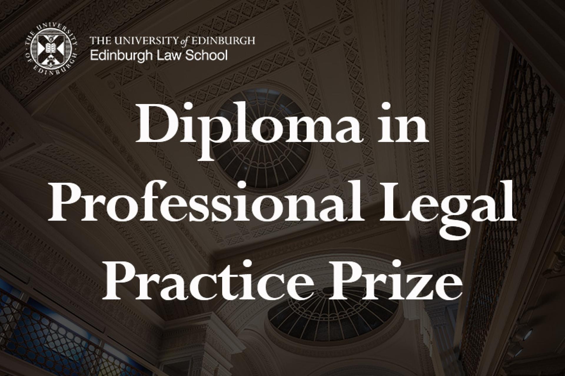 Diploma in Professional Legal Practice Prize