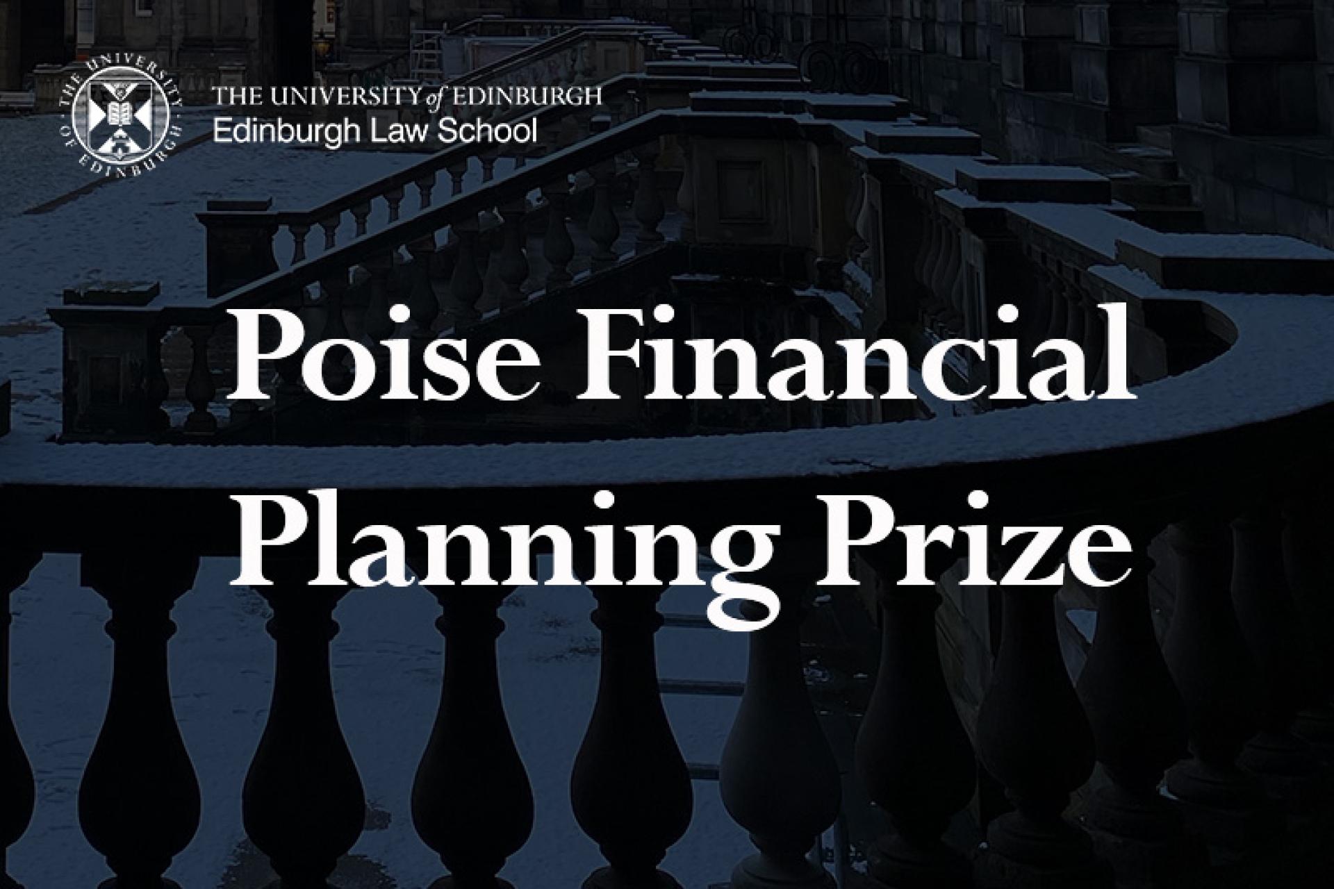 Poise Financial Planning Prize