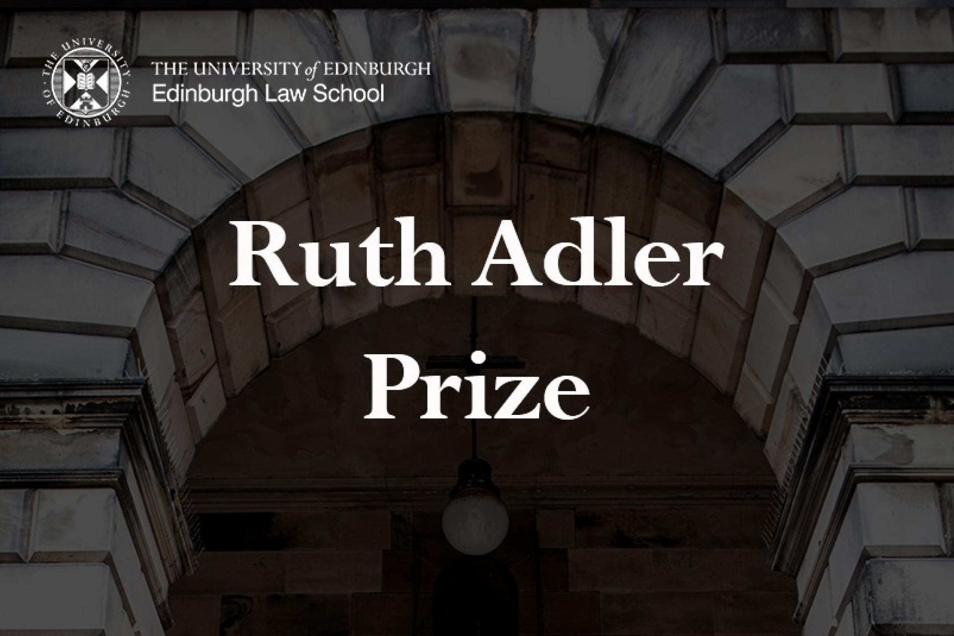 Ruth Adler Prize