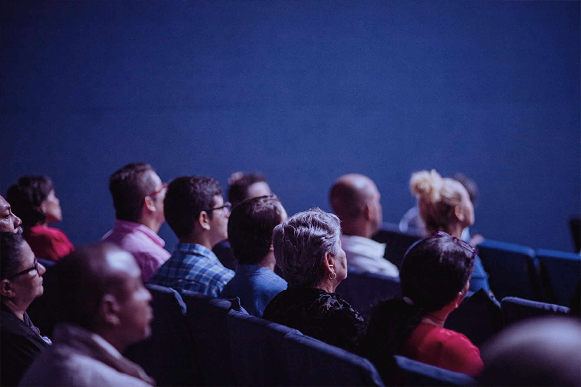 People in an audience