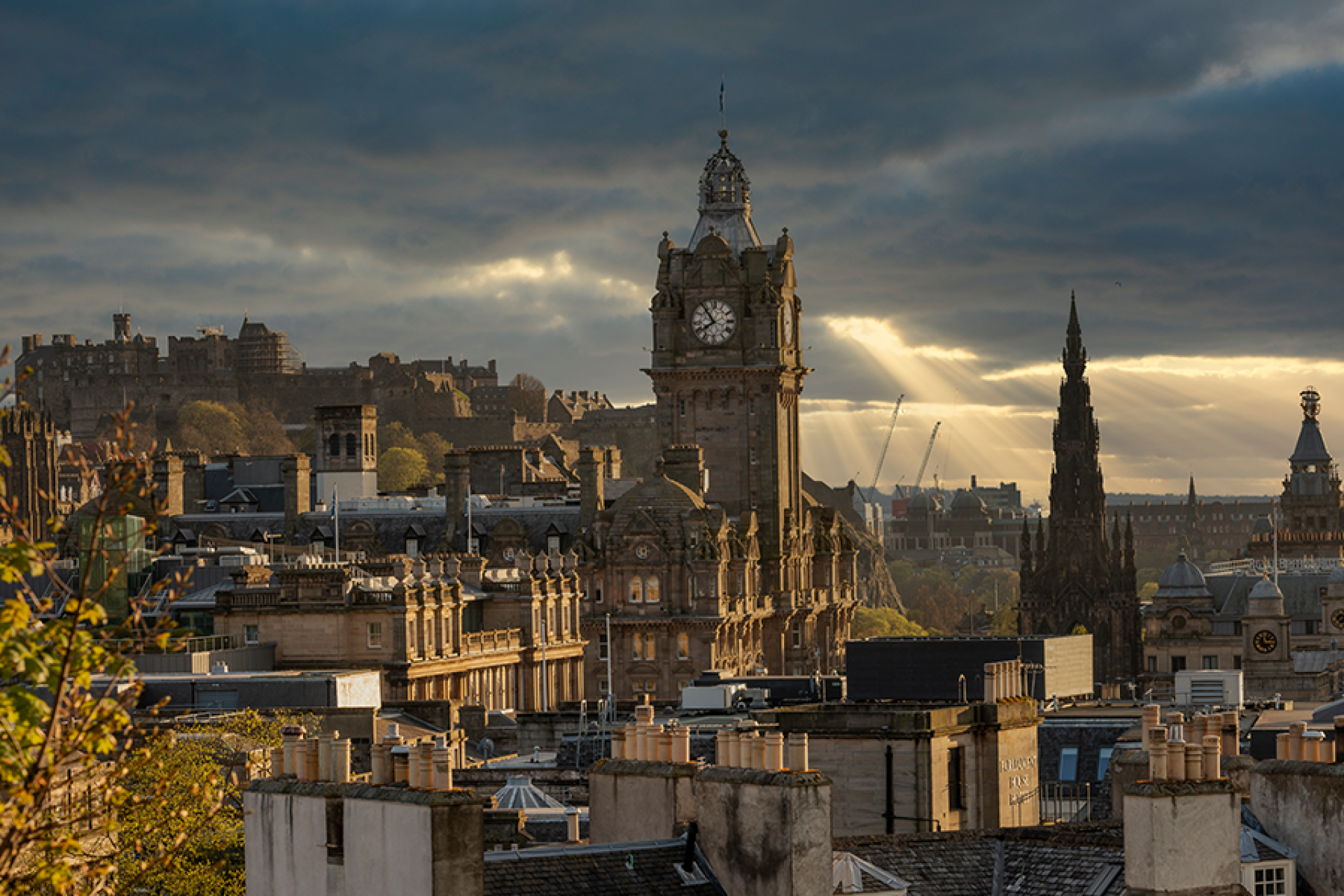 Edinburgh cityscape