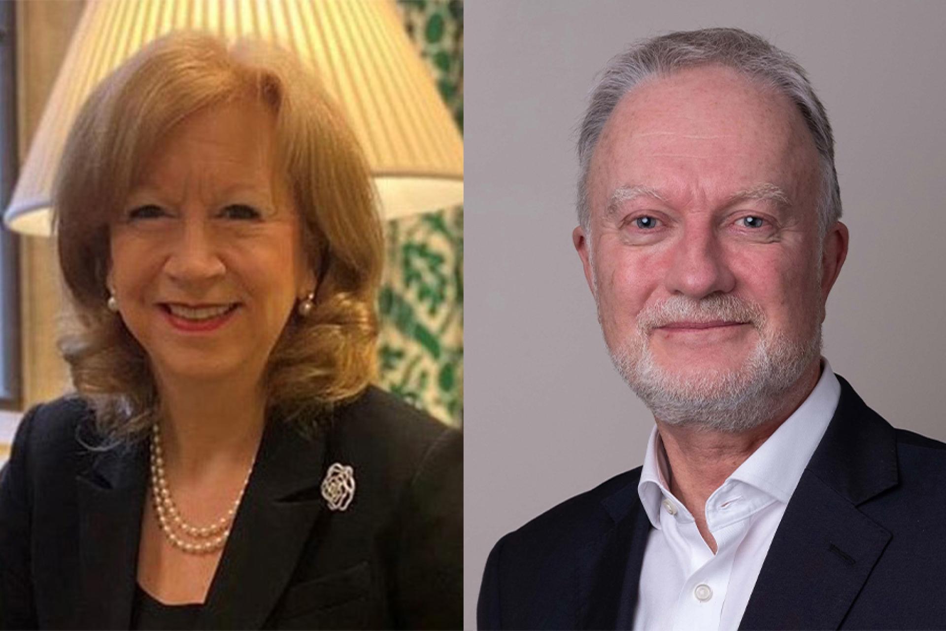 Dame Eleanor Laing and John Sturrock KC