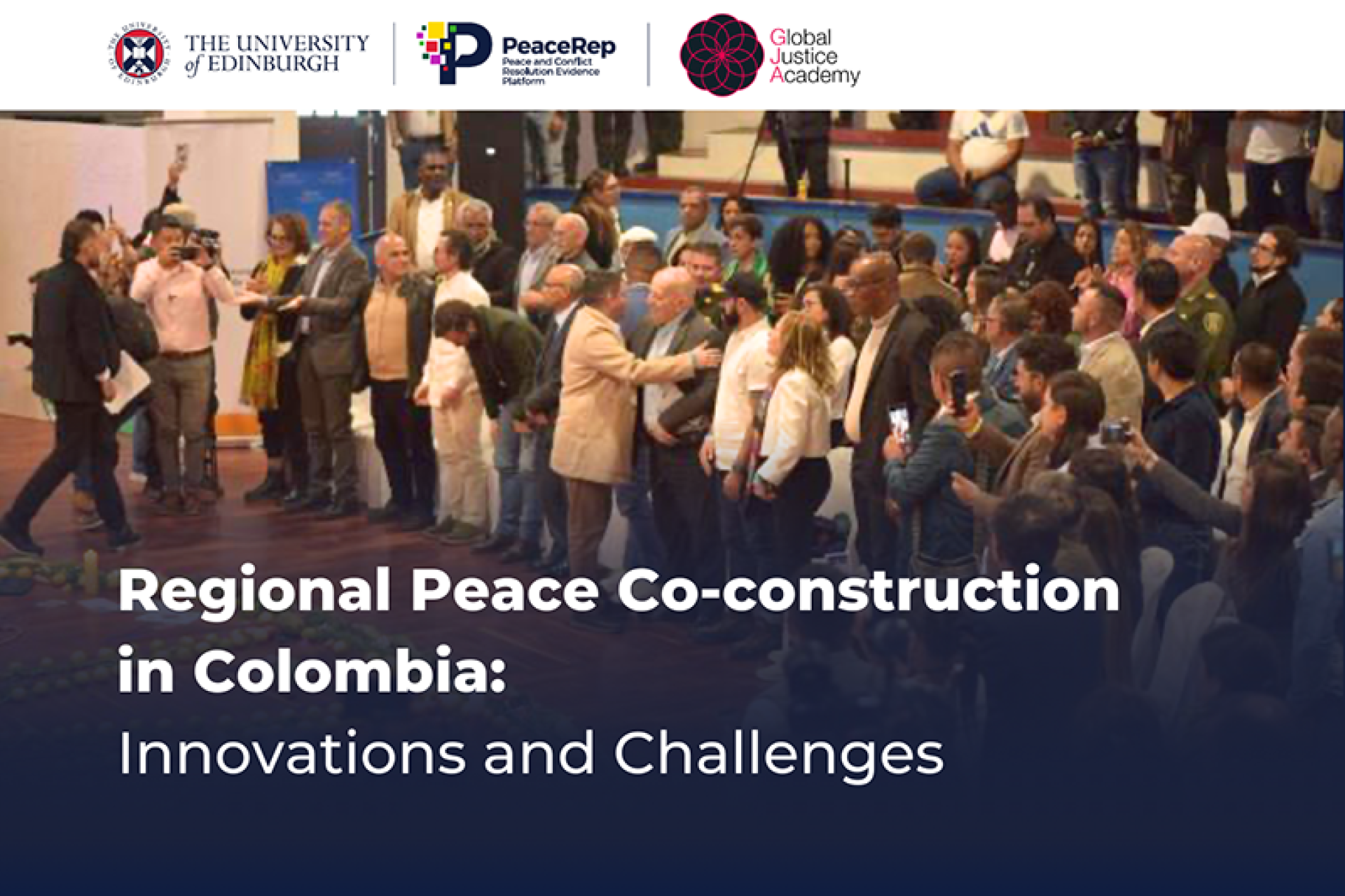 Regional Peace Co-construction in Colombia: Innovations and Challenges ...