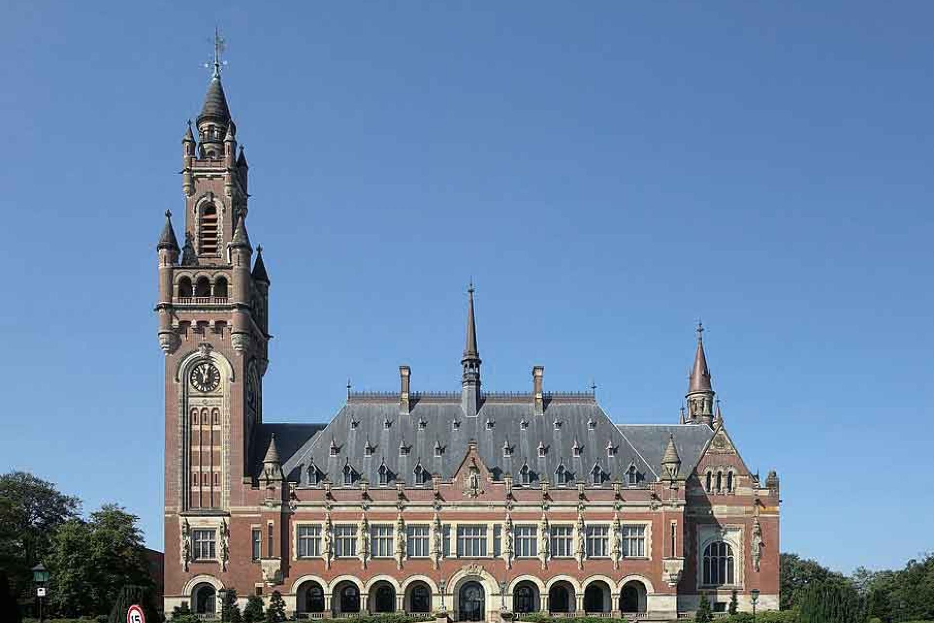 Peace Palace The Hague - seat of the International Court of Justice