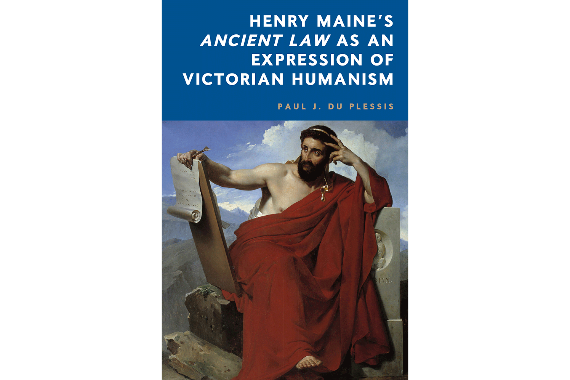 Book cover for Henry Maine's Ancient Law as an expression of Victorian humanism