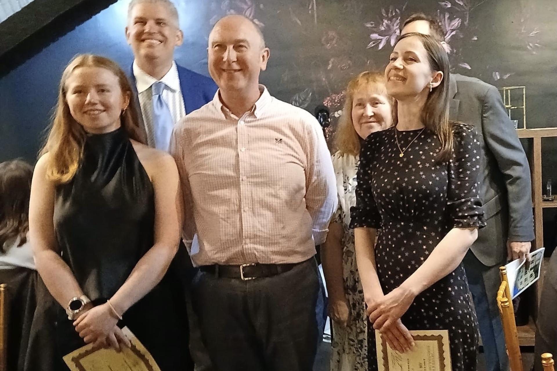 Ellie, Anna and Neil at the International Client Concultation