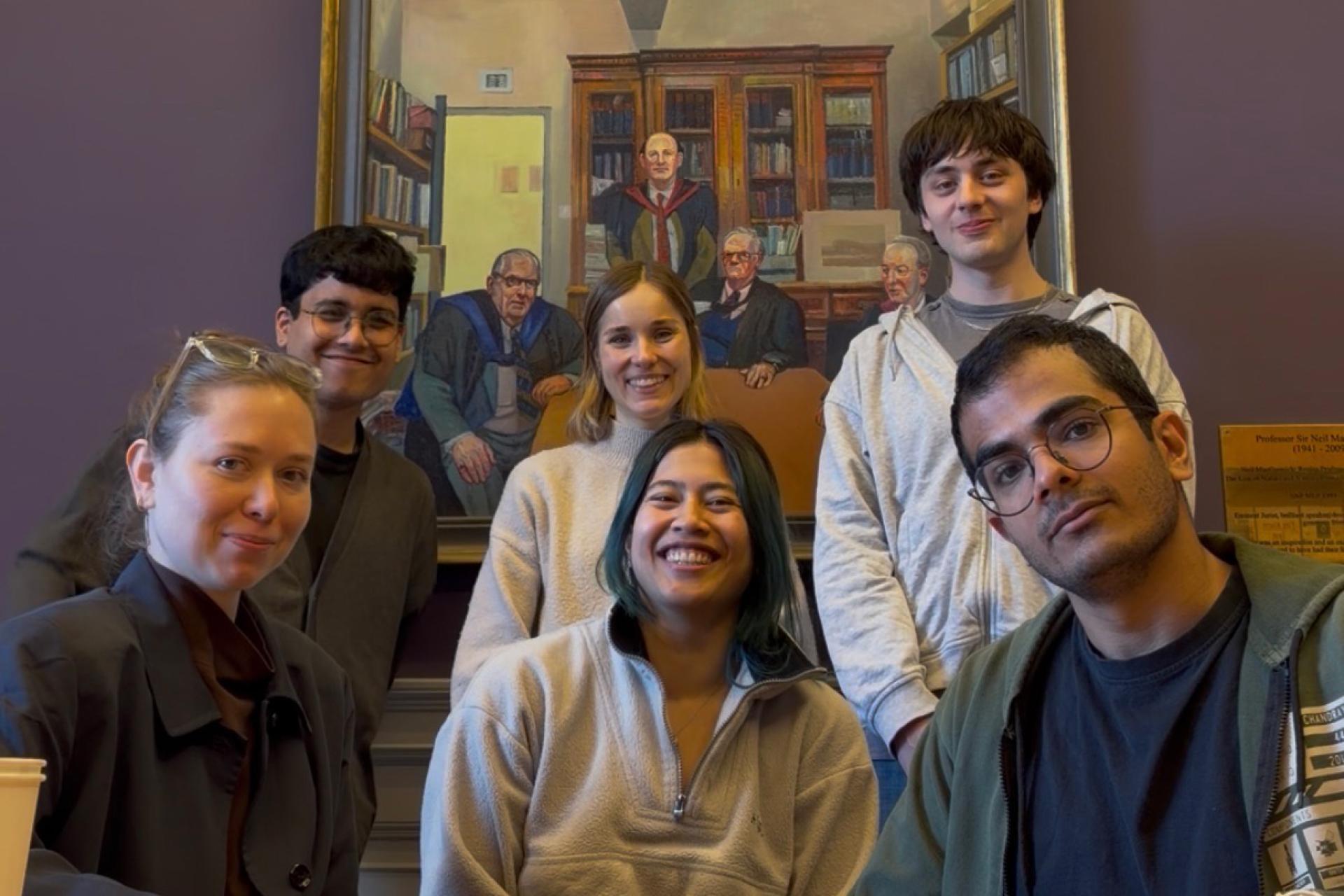a group of IP LLM students