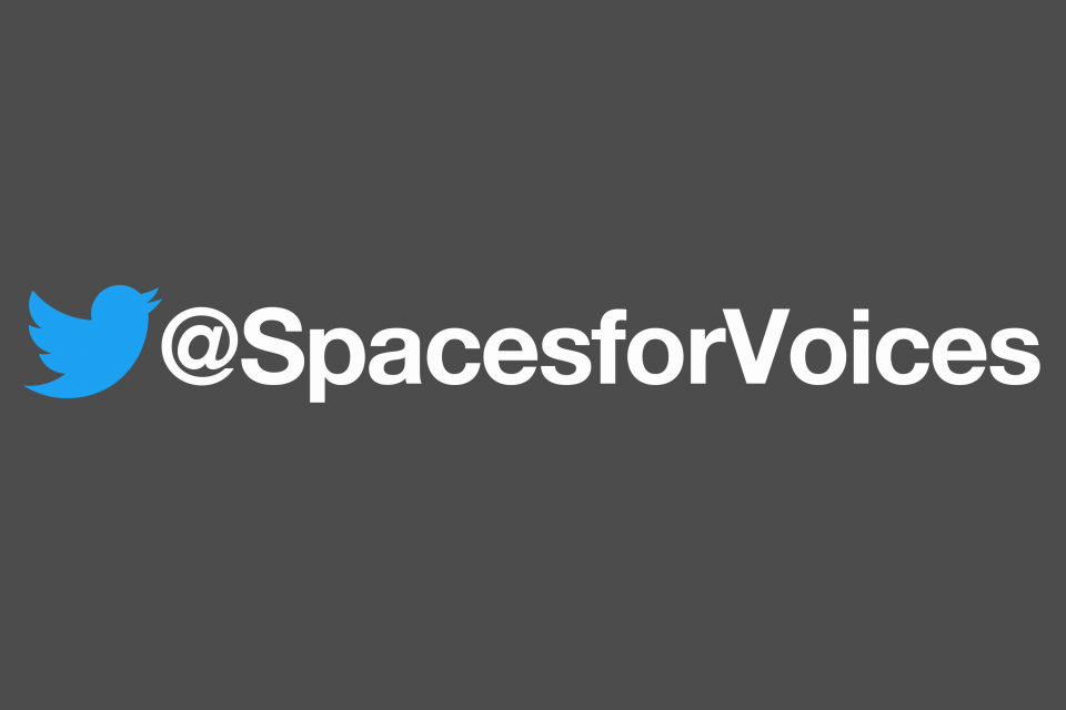 Twitter account: @SpacesforVoices