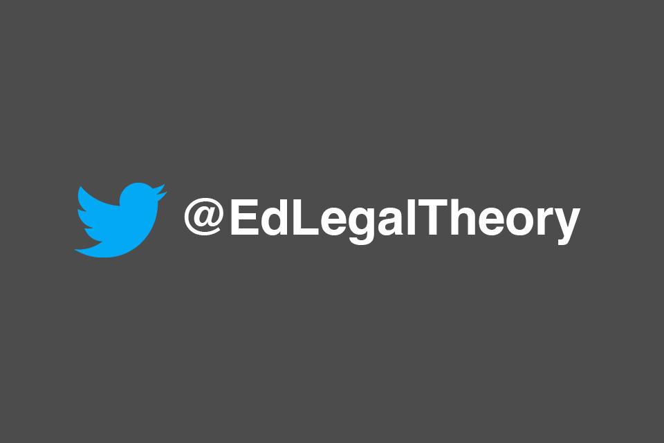 Twitter logo with @EdLegalTheory