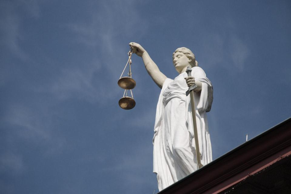 Lady Justice statue